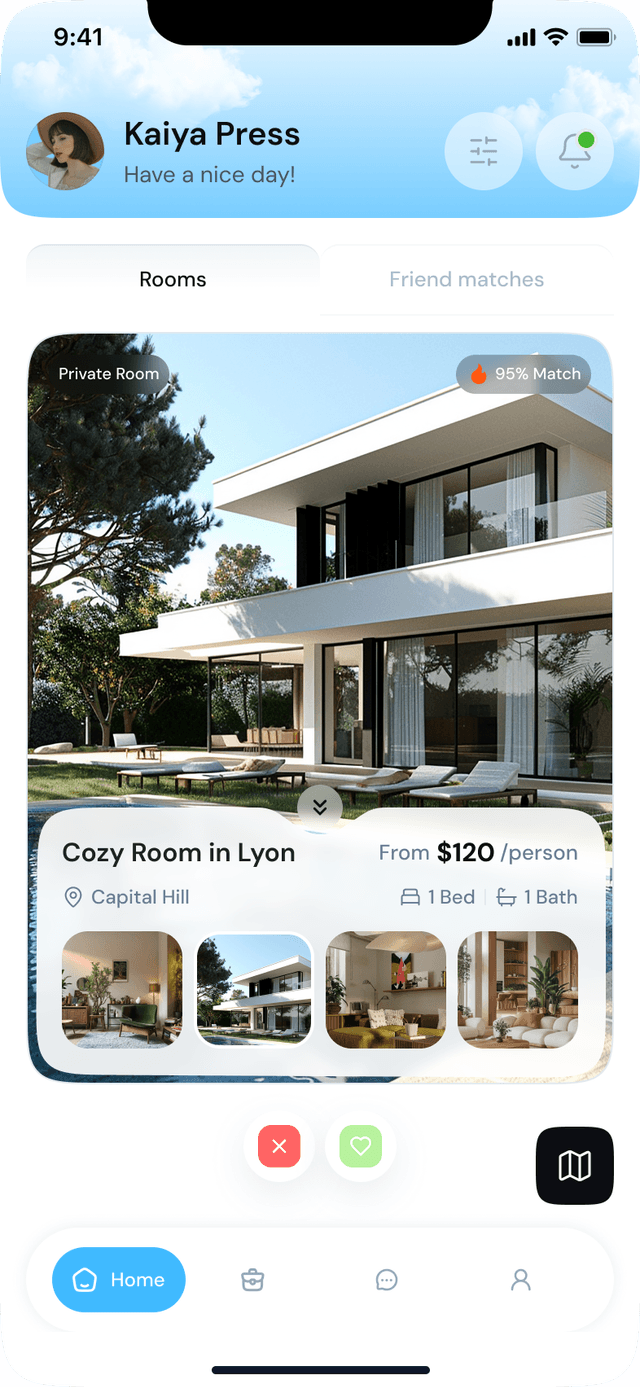 Cohome Explore Screen